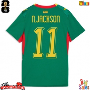 Senegal Nicolas Jackson #11 Replica Away Stadium Shirt for Women World Cup 2026 Short Sleeve